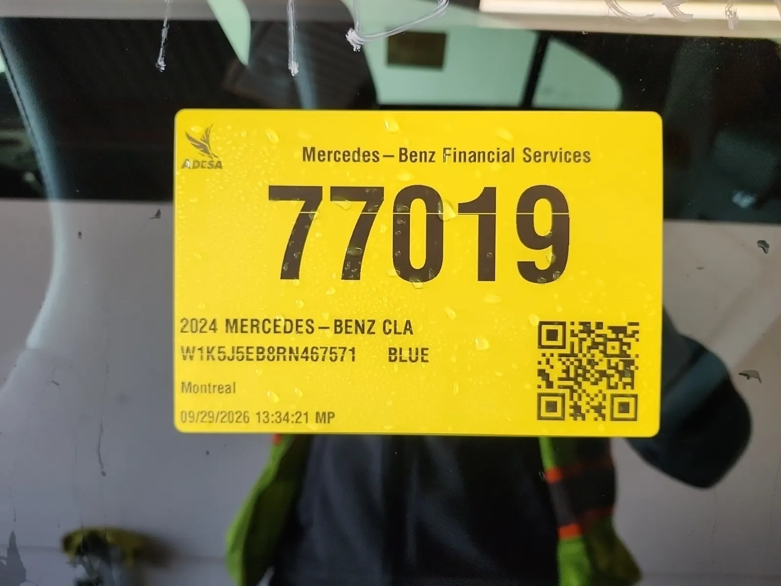 Inventory Label Photo