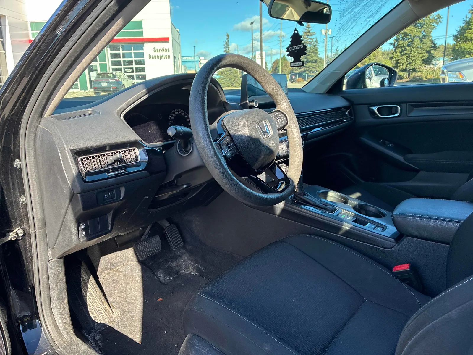 Interior driver side