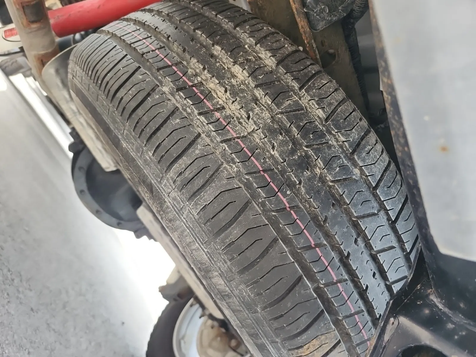 Spare Tire & Wheel Photo