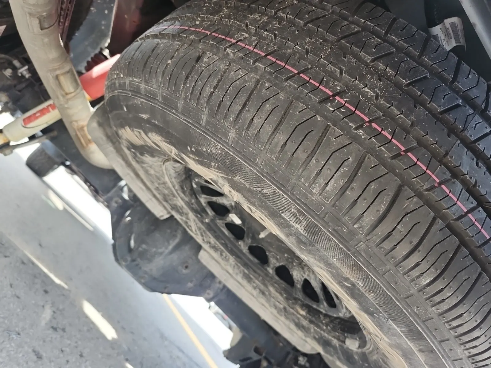 Spare Tire & Wheel Photo