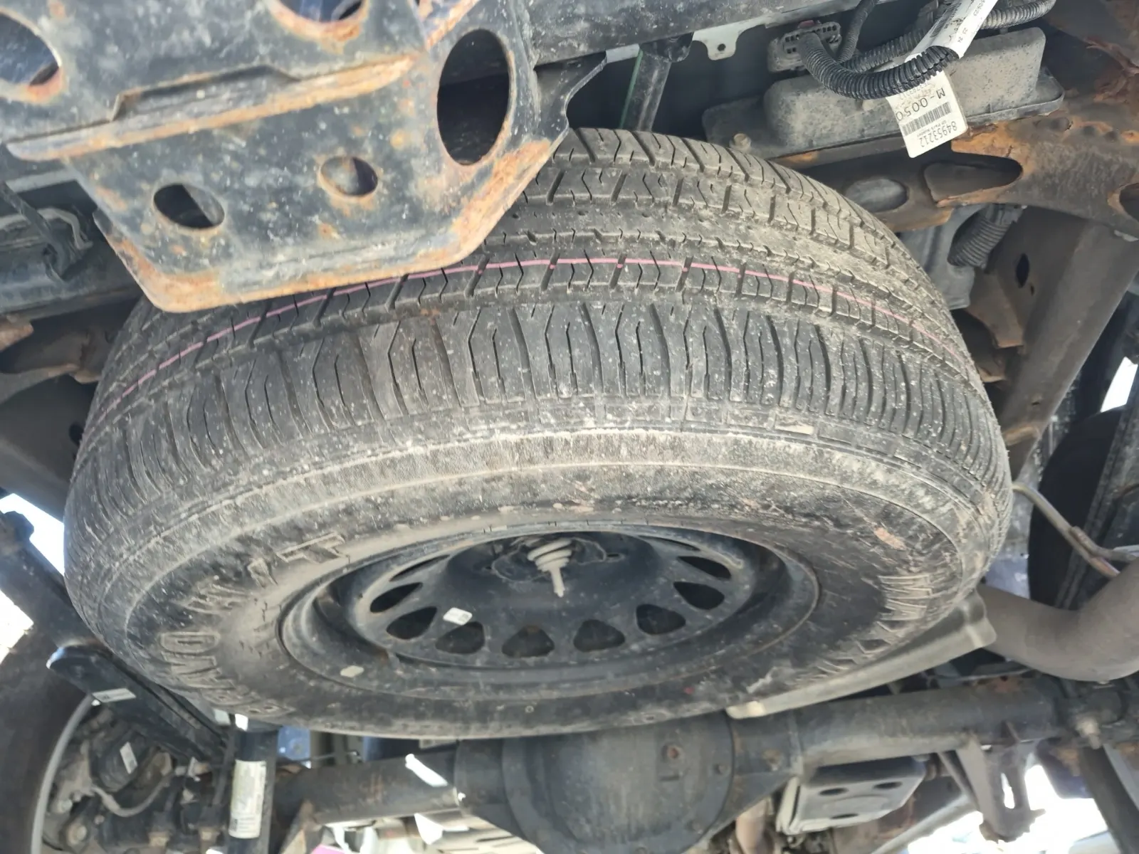 Spare Tire & Wheel Photo