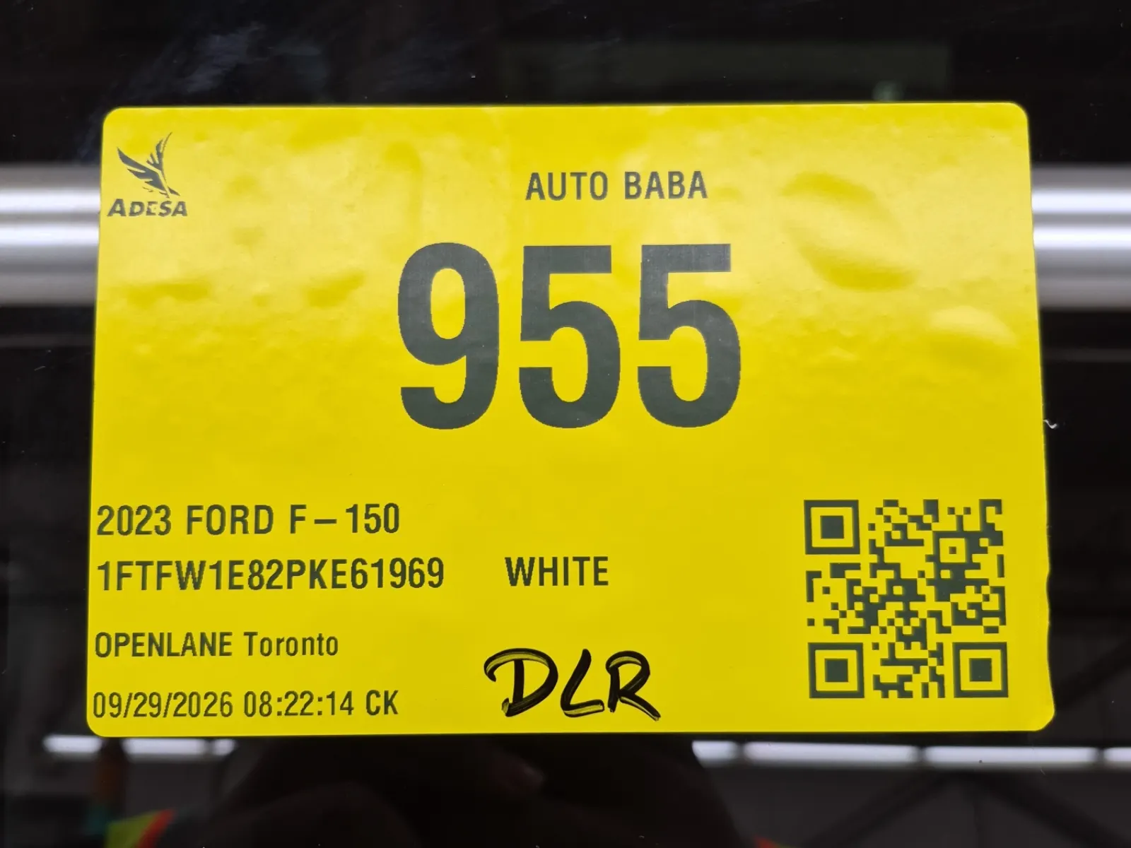 Inventory Label Photo
