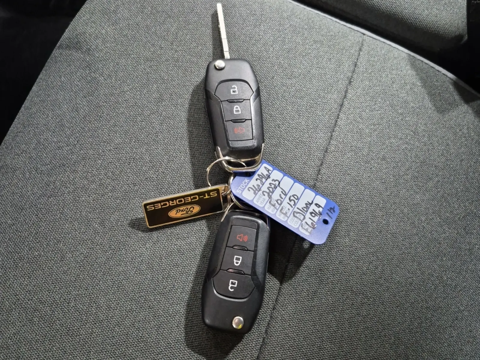 Keys/Fobs/Manual Photo