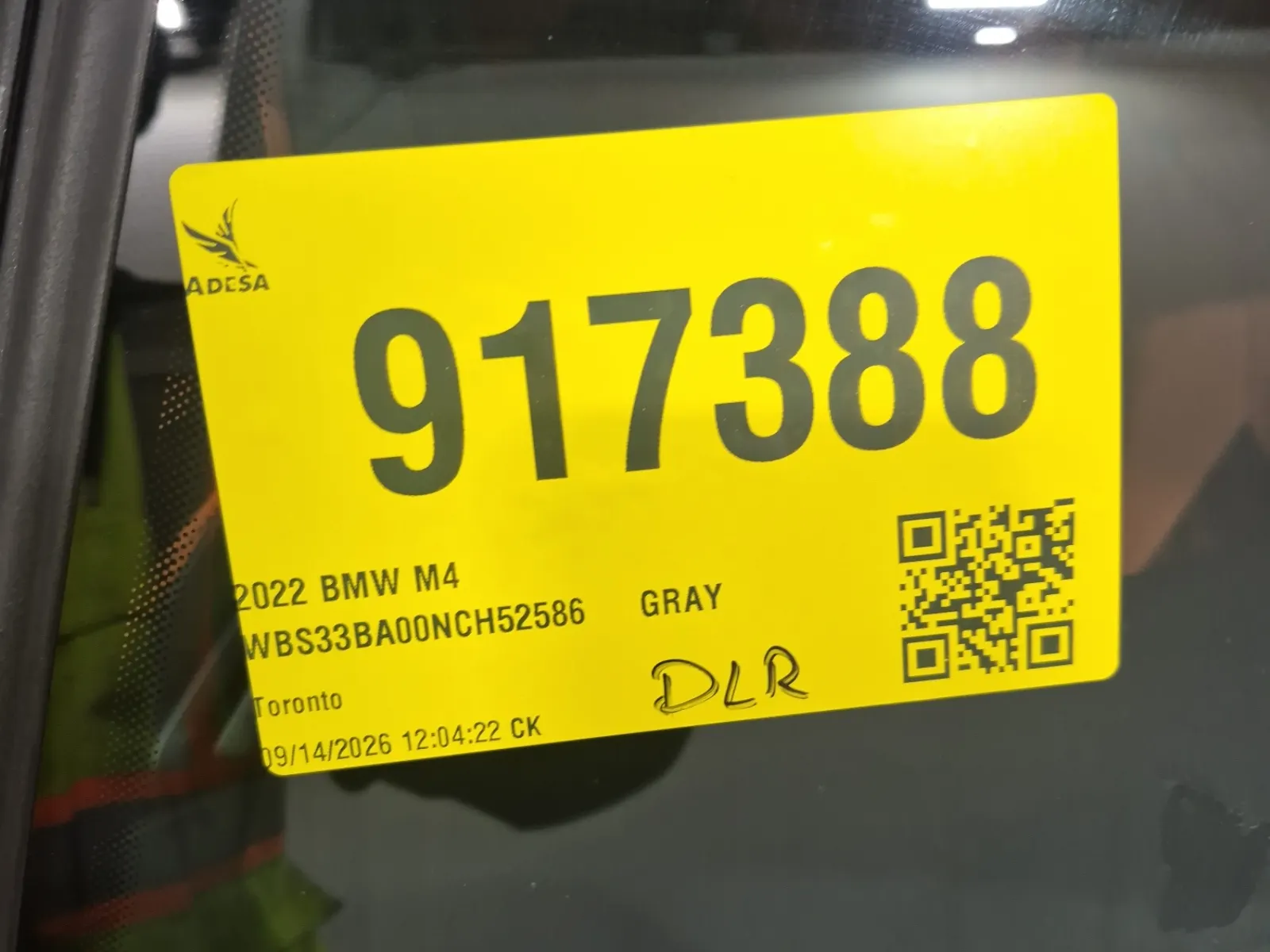 Inventory Label Photo