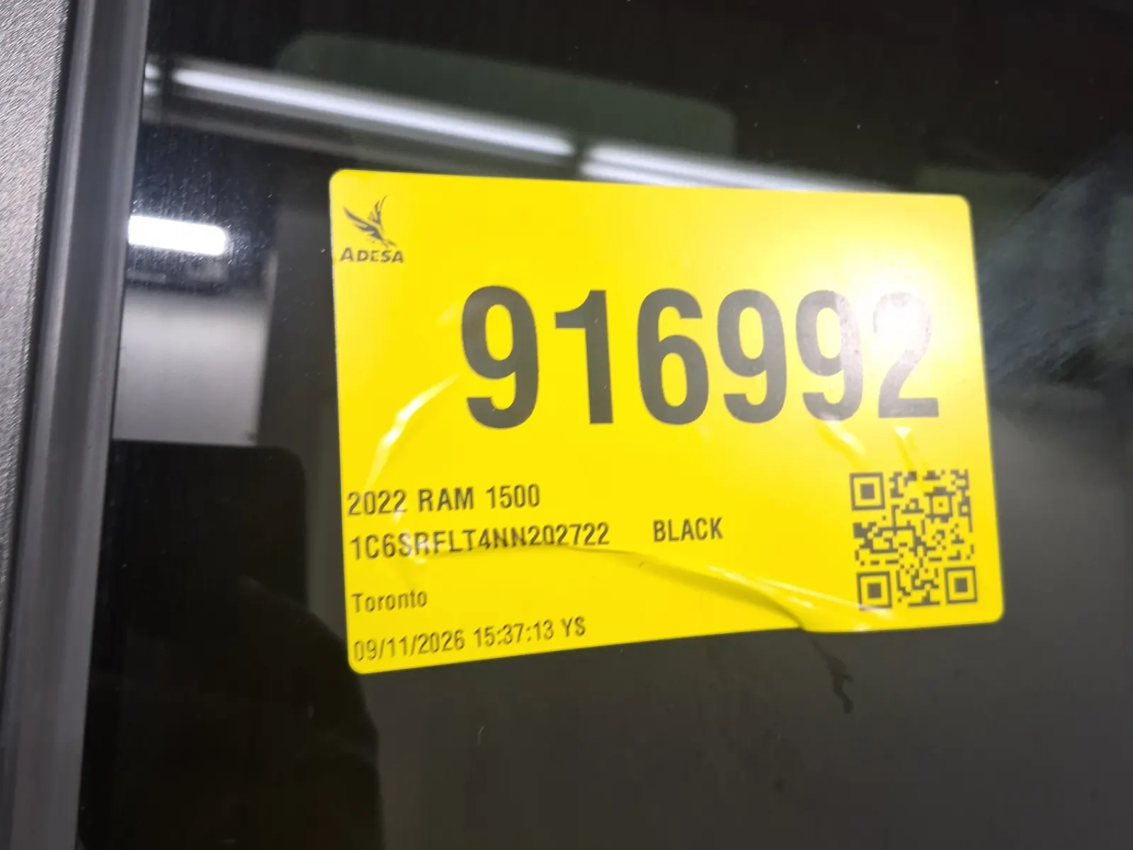Inventory Label Photo