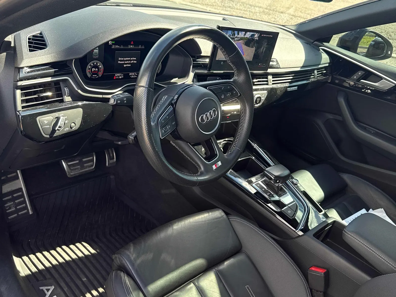 Interior driver side