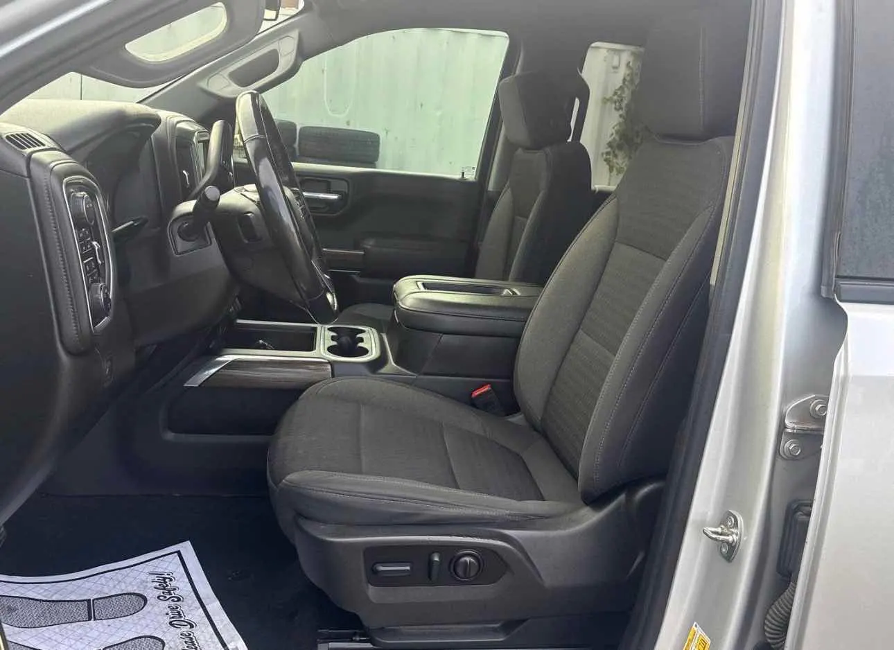 Interior driver side