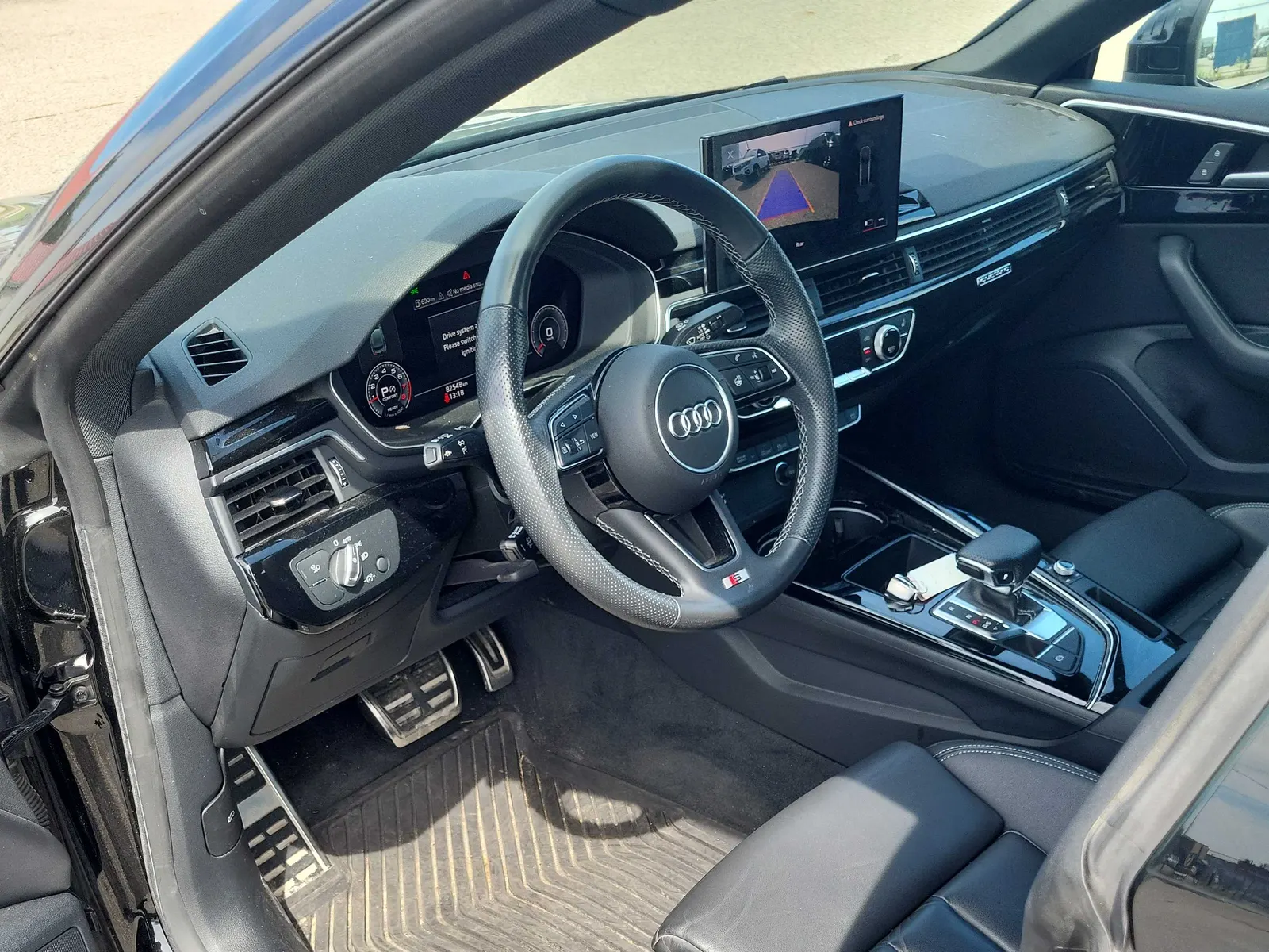 Interior driver side