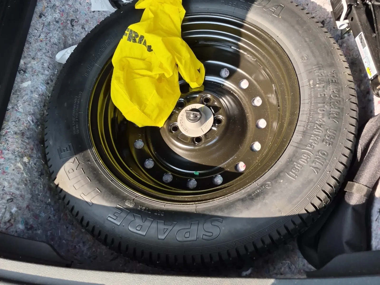 Spare Tire & Wheel Photo