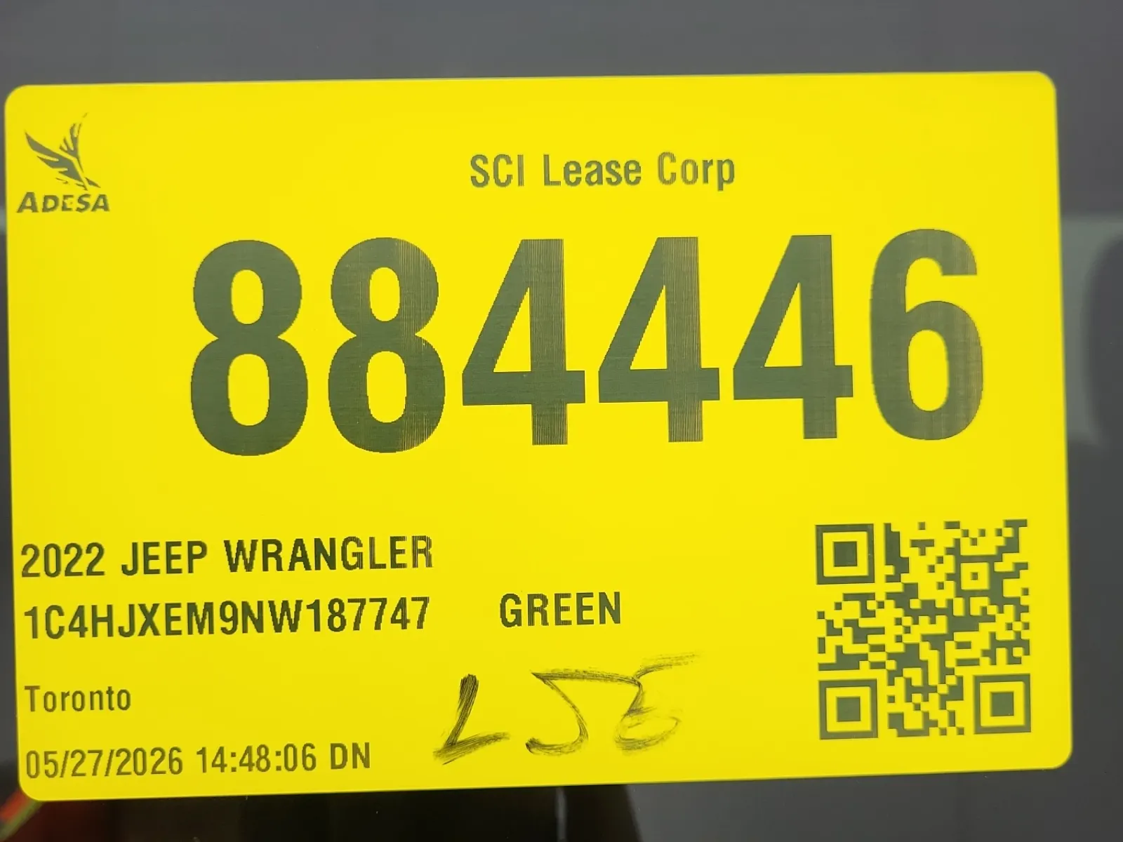 Inventory Label Photo