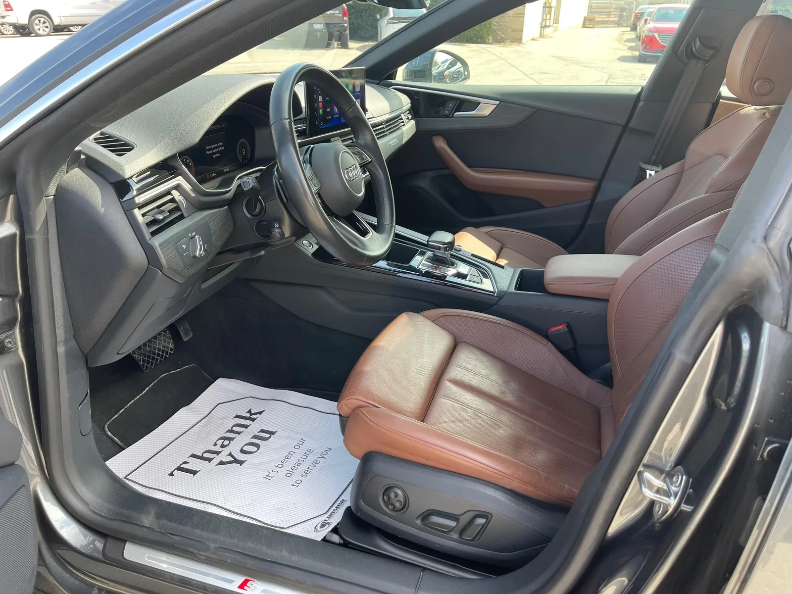 Interior driver side