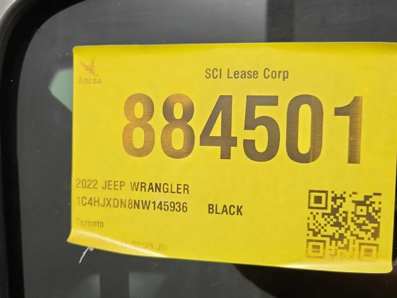 Inventory Label Photo