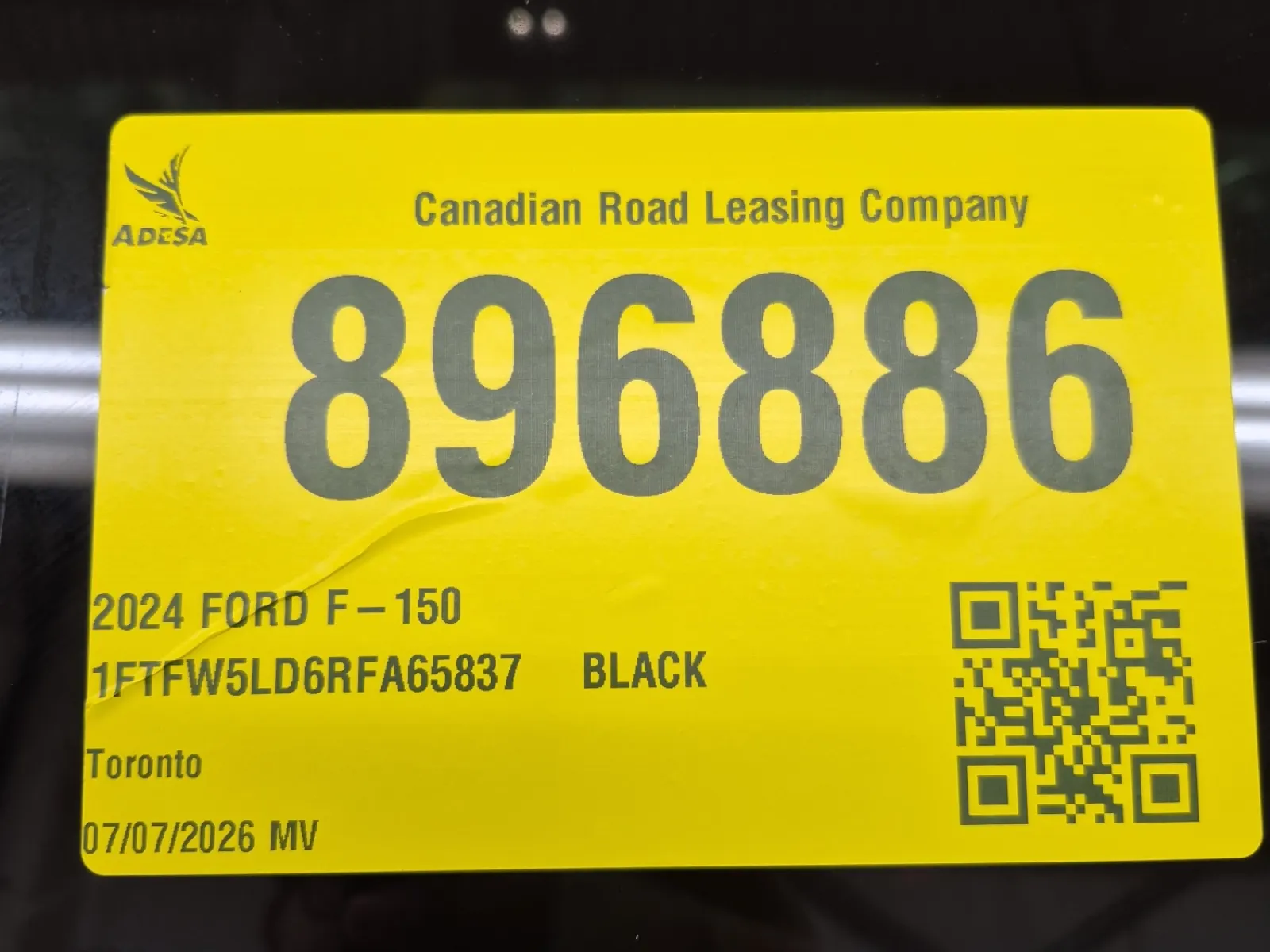 Inventory Label Photo