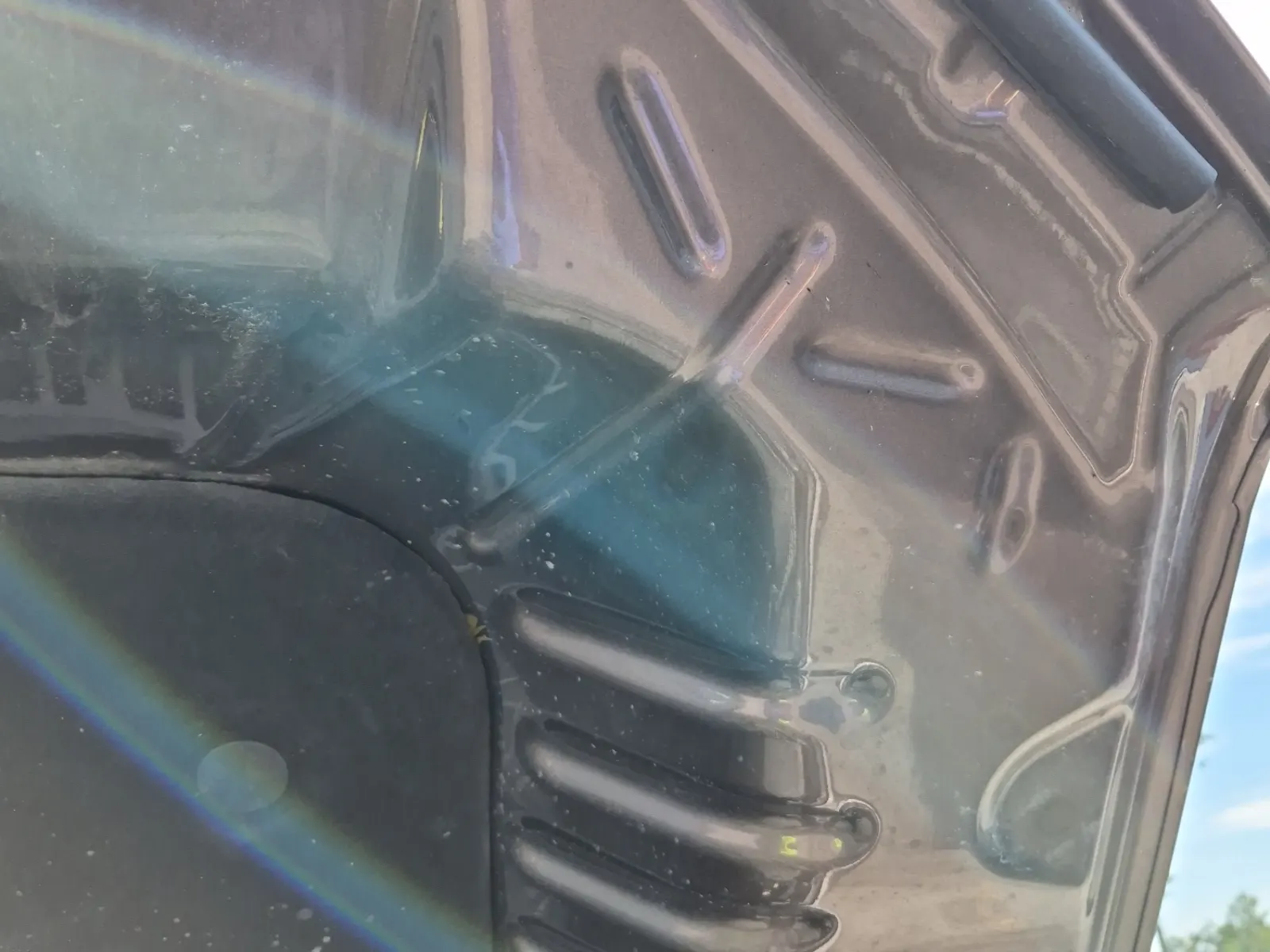 Emission Sticker Photo