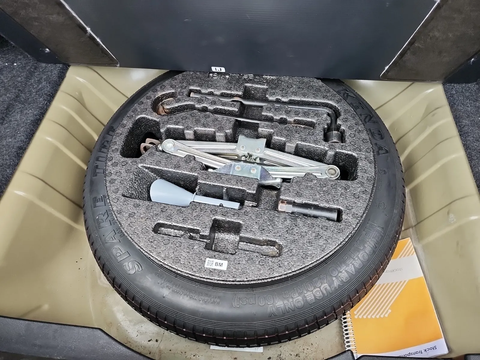 Spare Tire & Wheel Photo