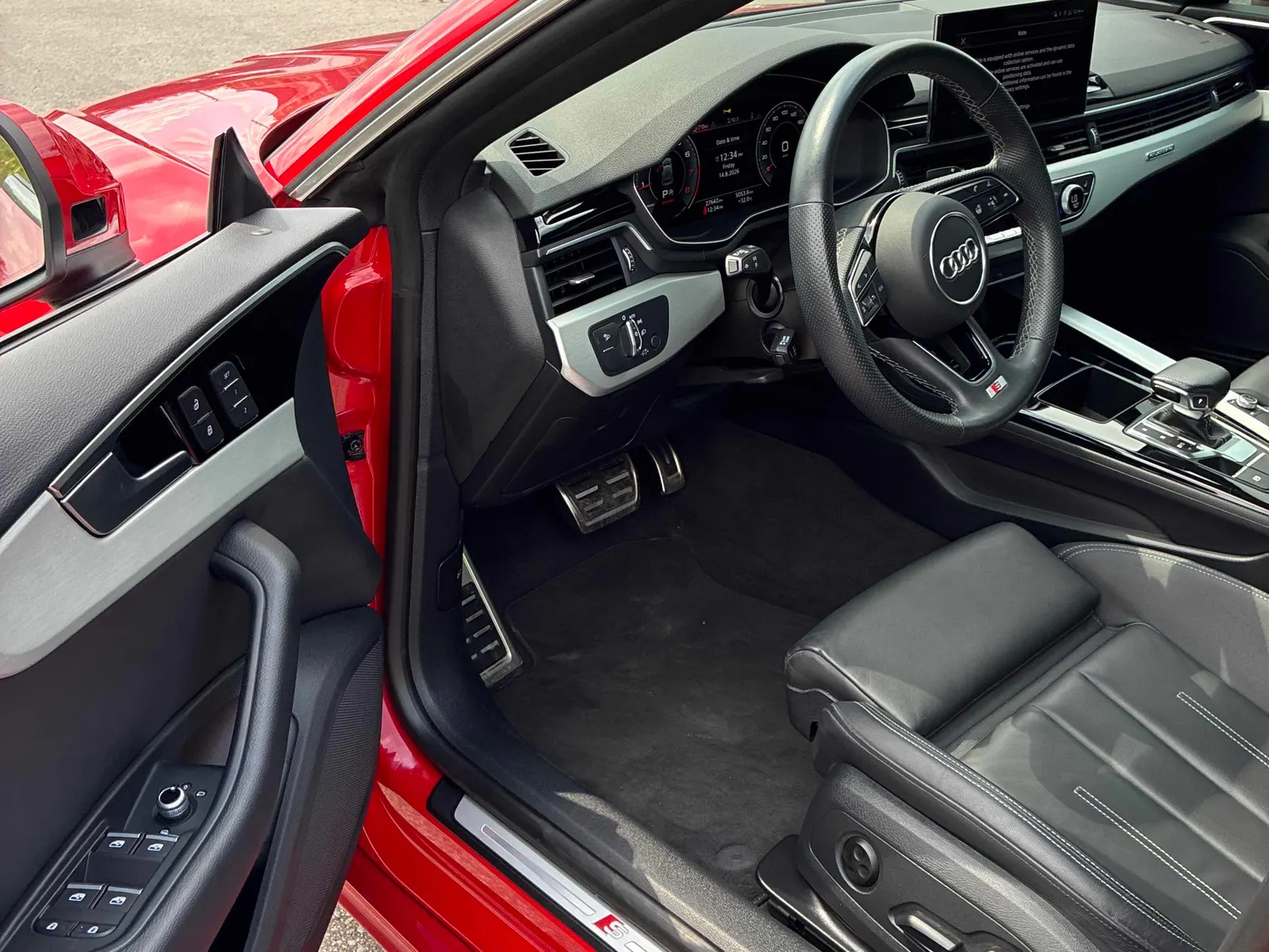 Interior driver side