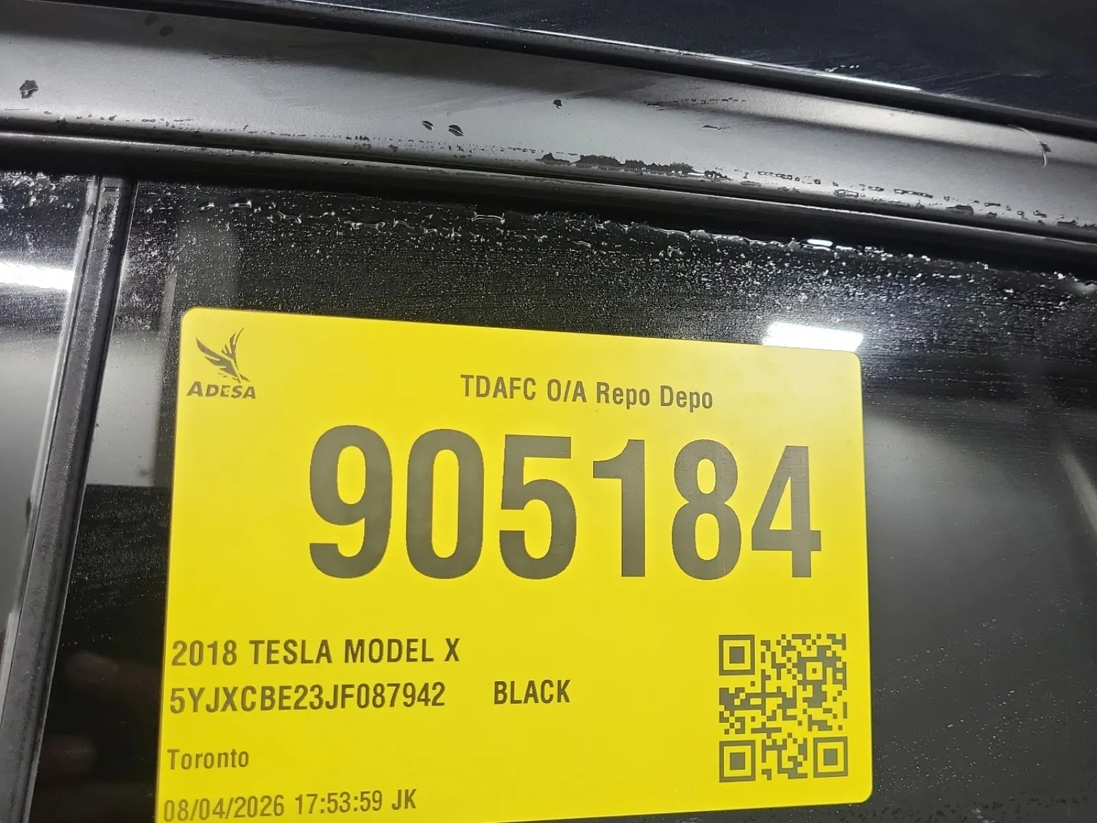 Inventory Label Photo