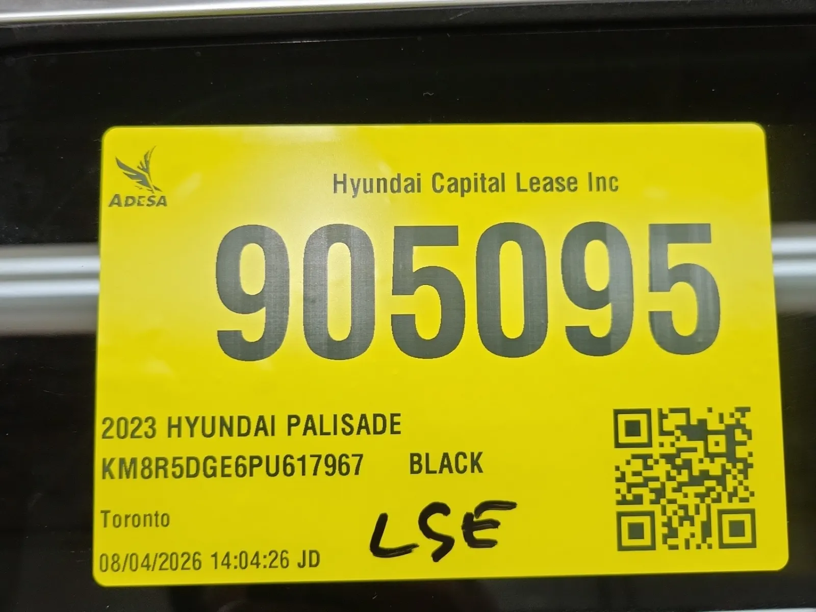 Inventory Label Photo