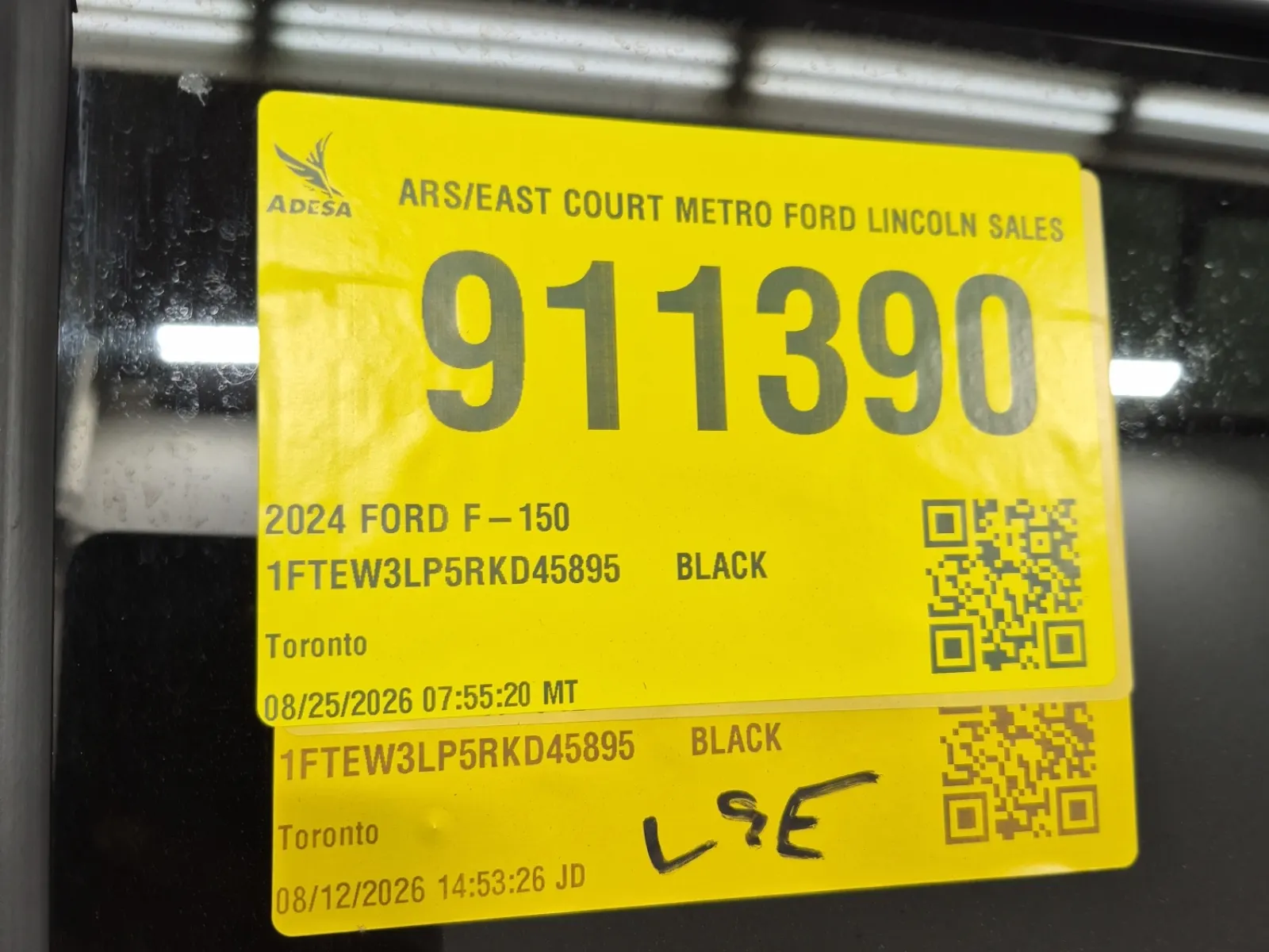 Inventory Label Photo