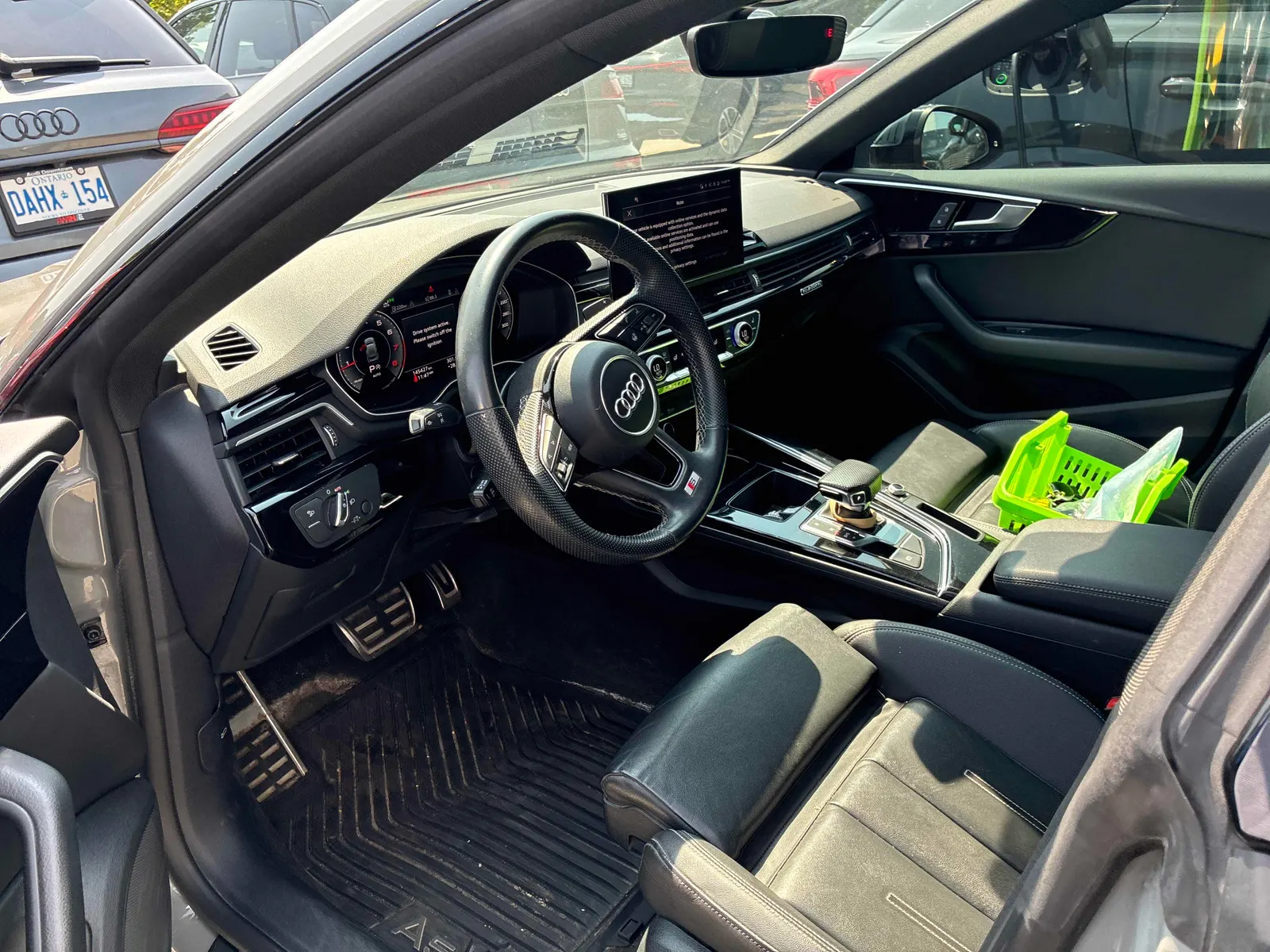 Interior driver side