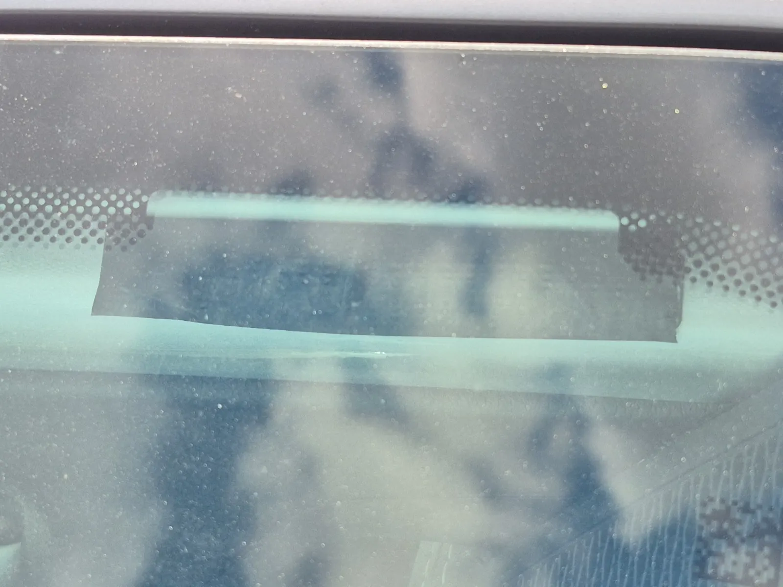 Dash VIN Plate Photo