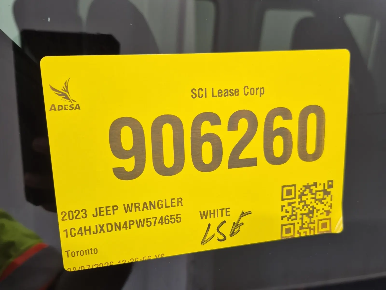 Inventory Label Photo