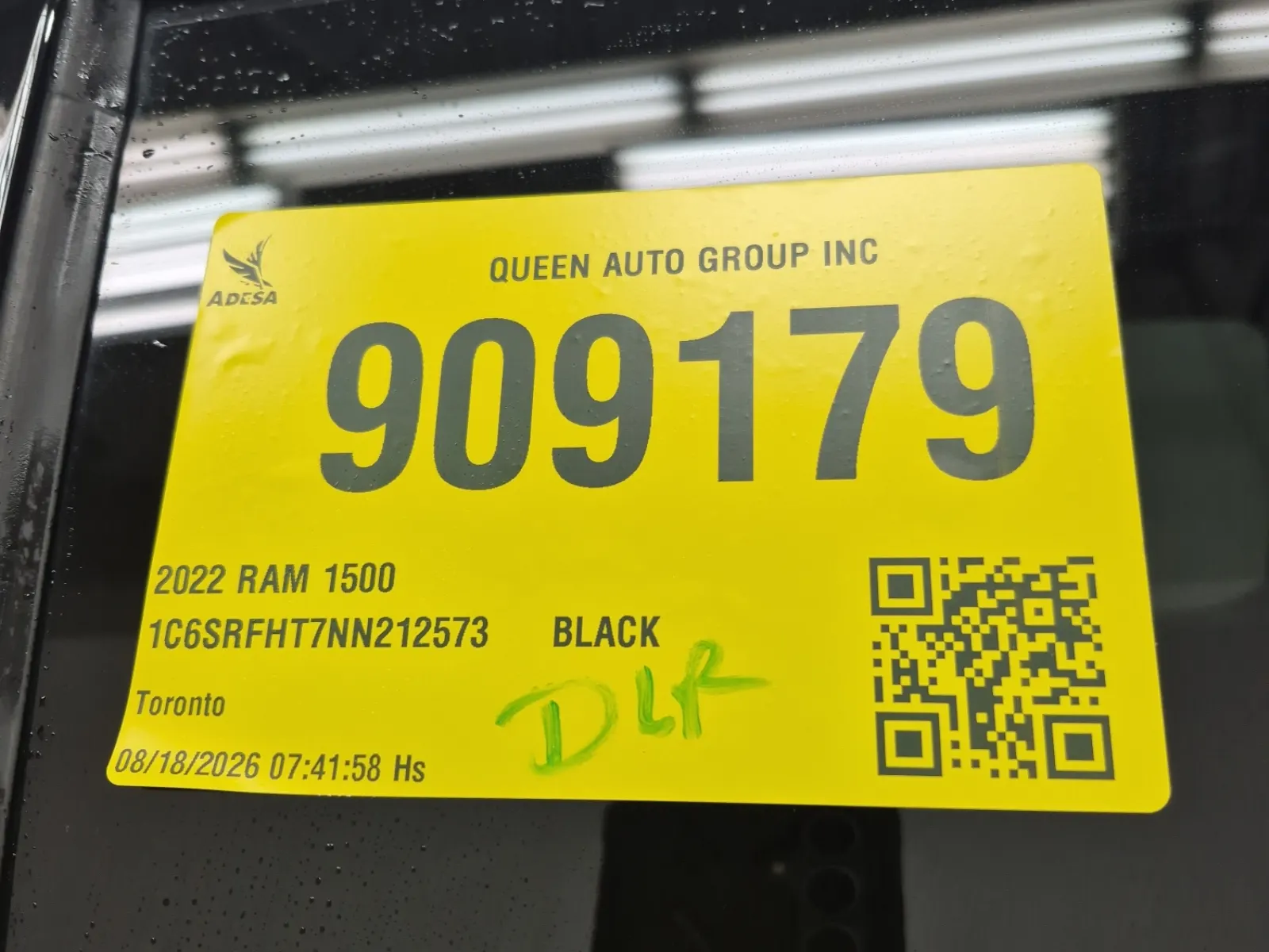 Inventory Label Photo