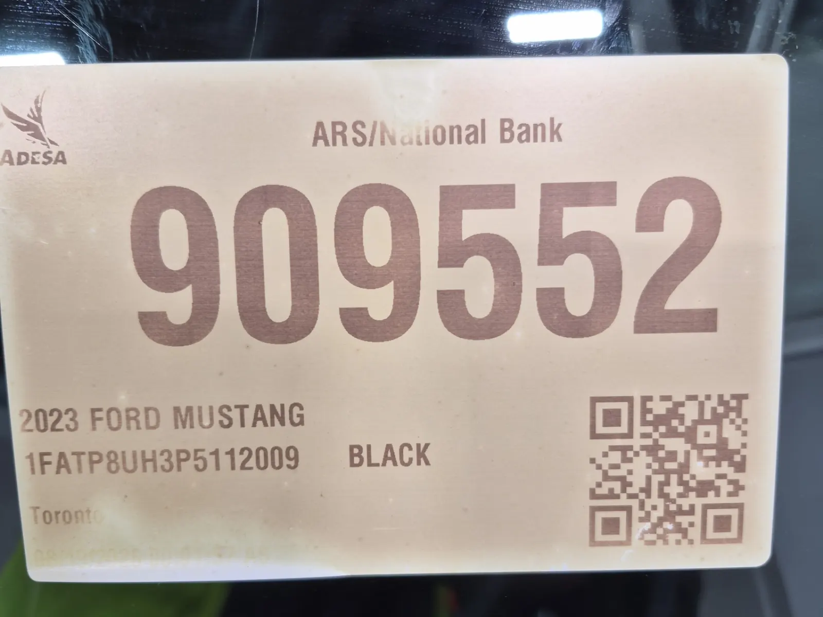 Inventory Label Photo