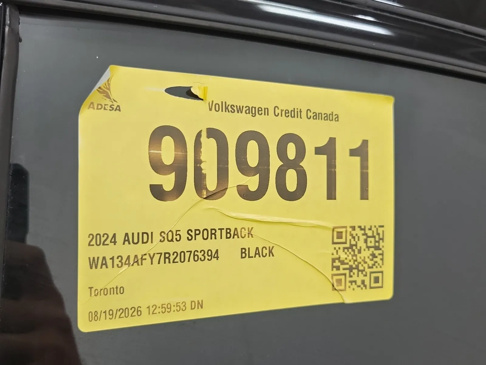 Inventory Label Photo