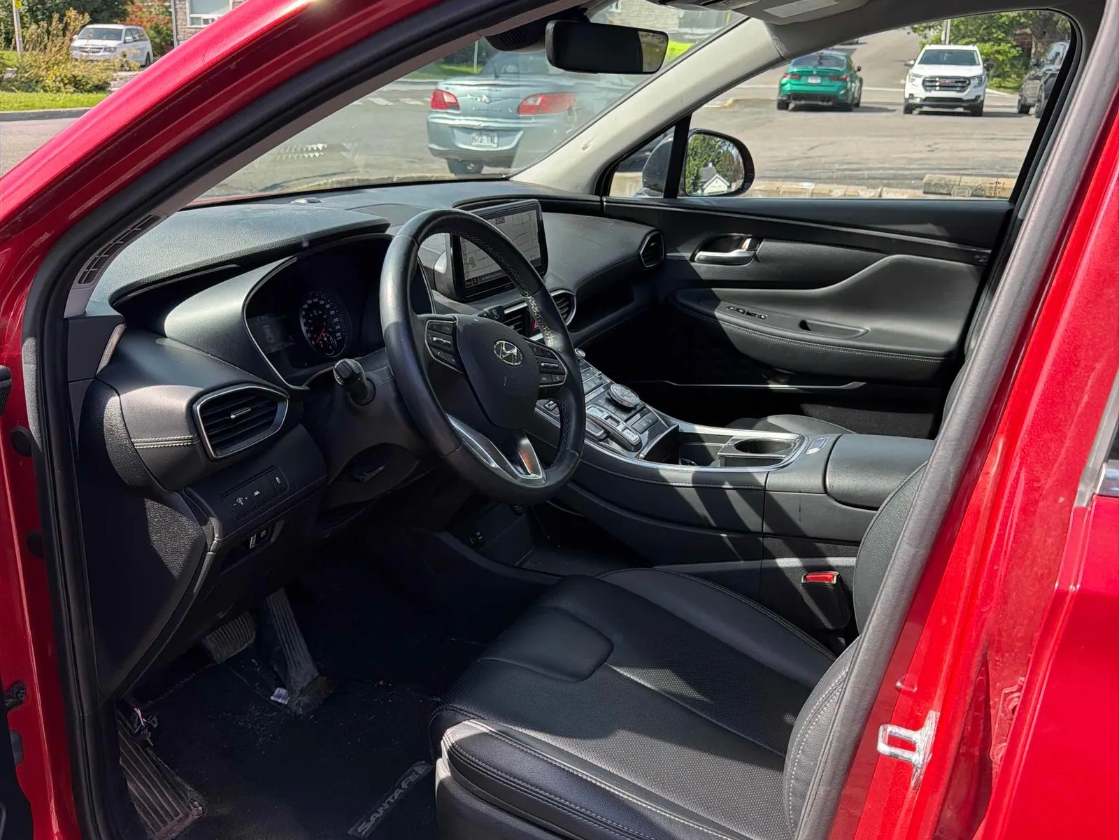 Interior driver side