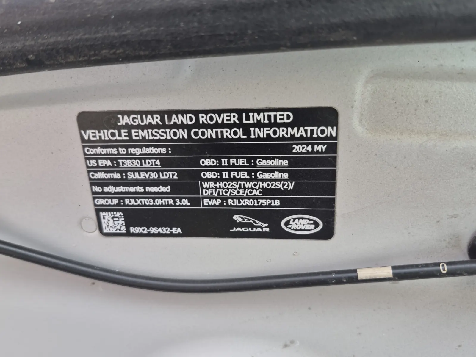 Emission Sticker Photo