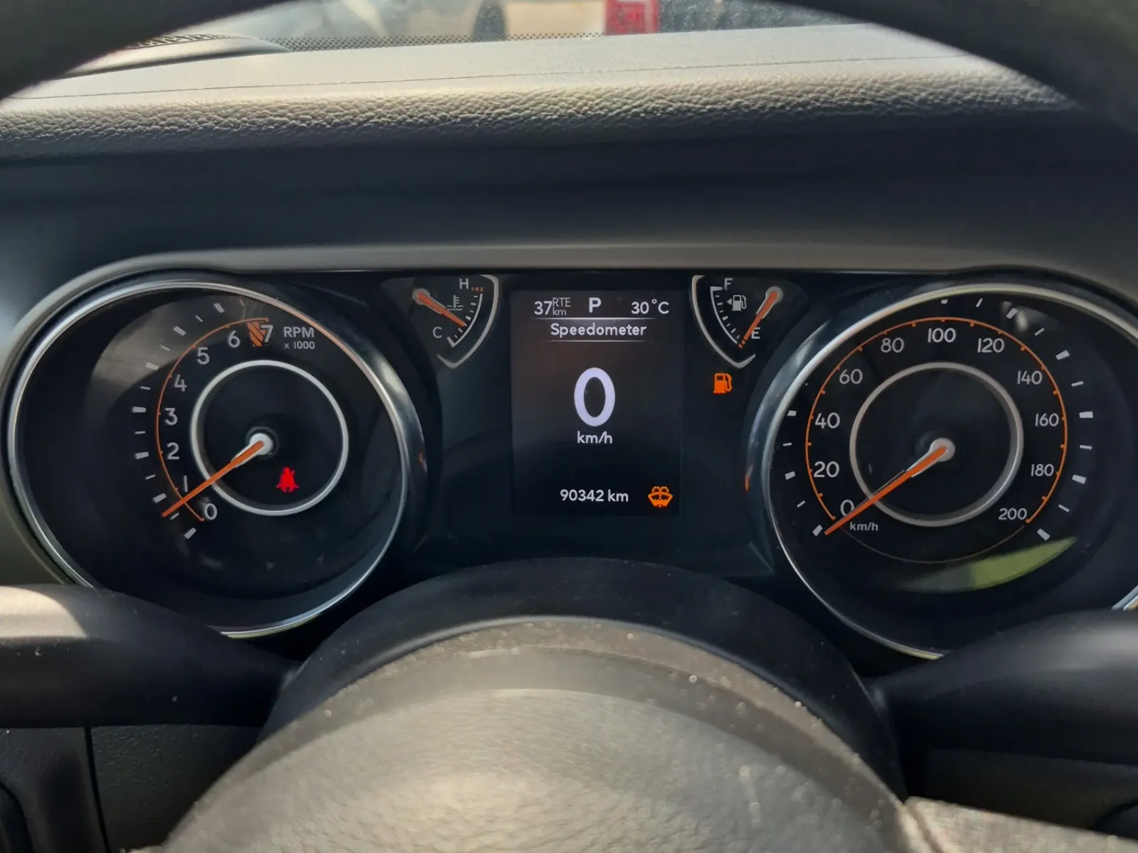 Odometer Photo