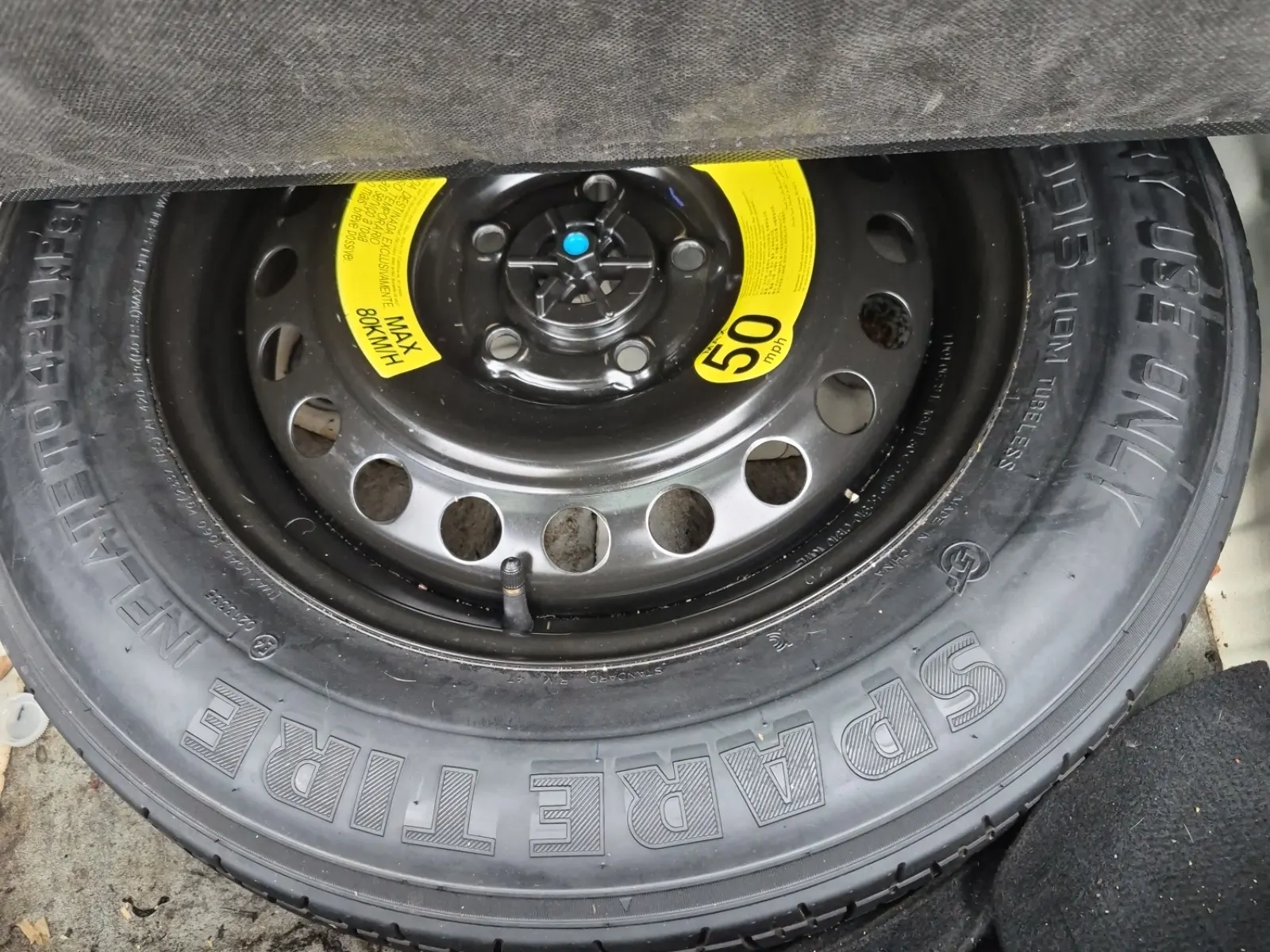 Spare Tire & Wheel Photo