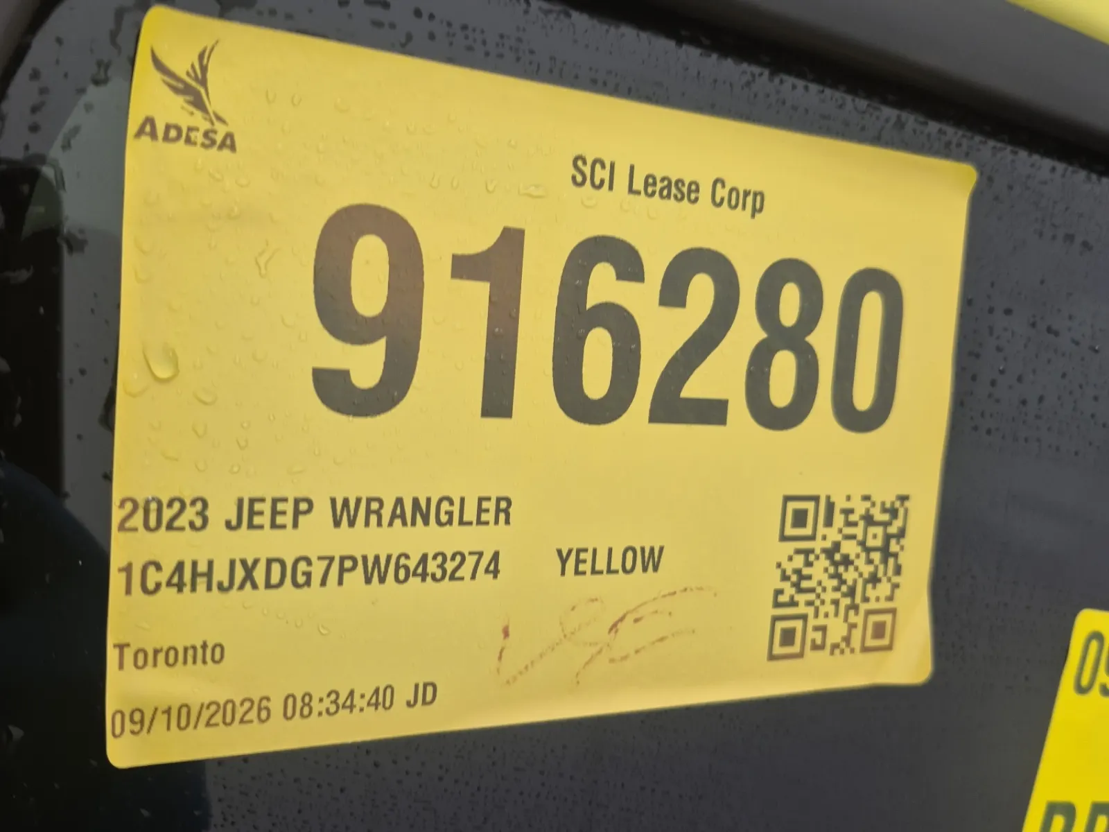 Inventory Label Photo