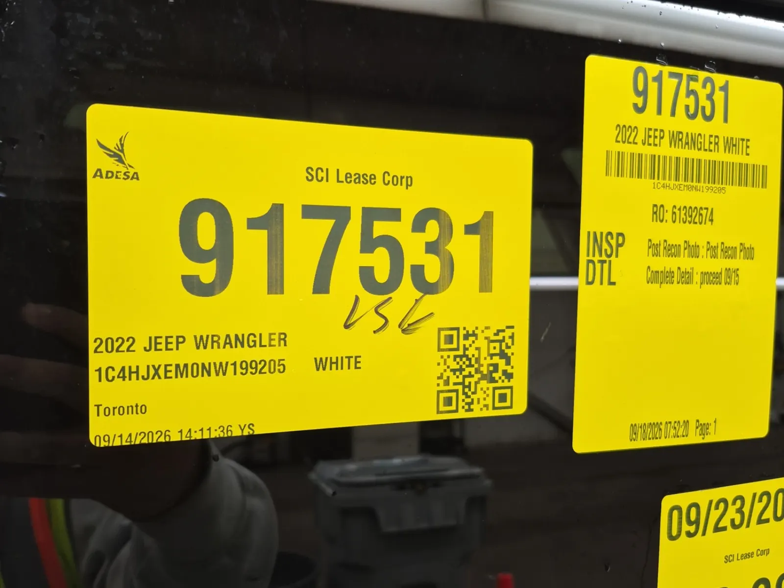 Inventory Label Photo
