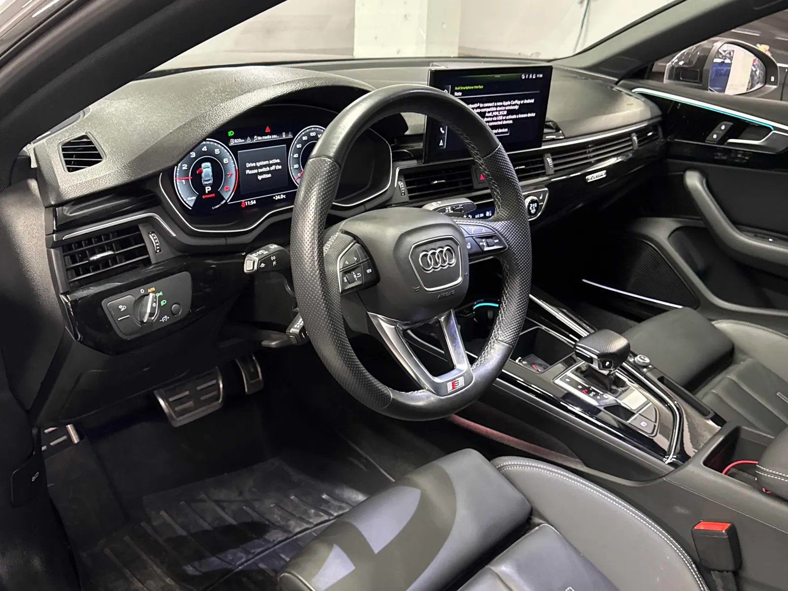 Interior driver side