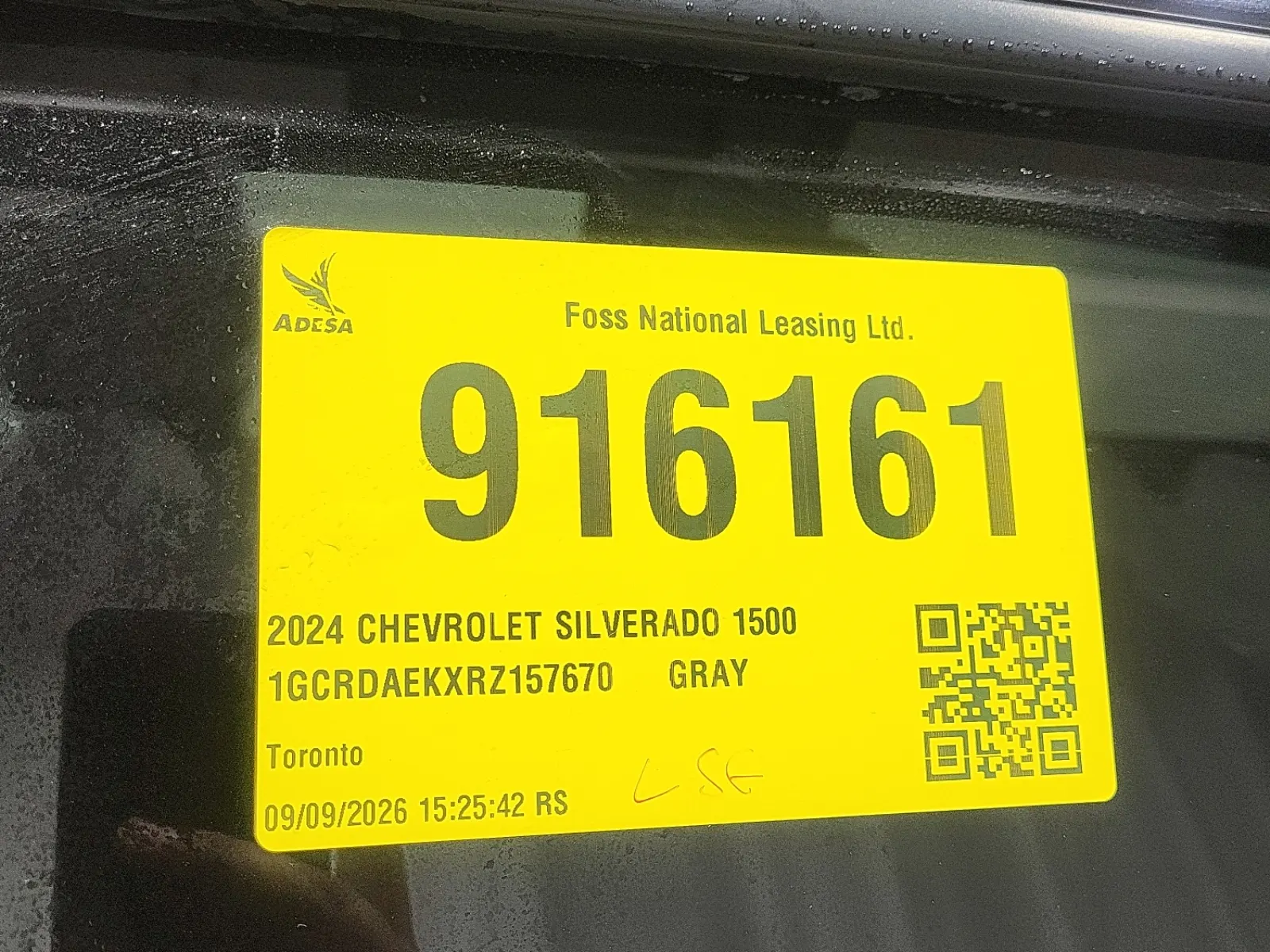 Inventory Label Photo