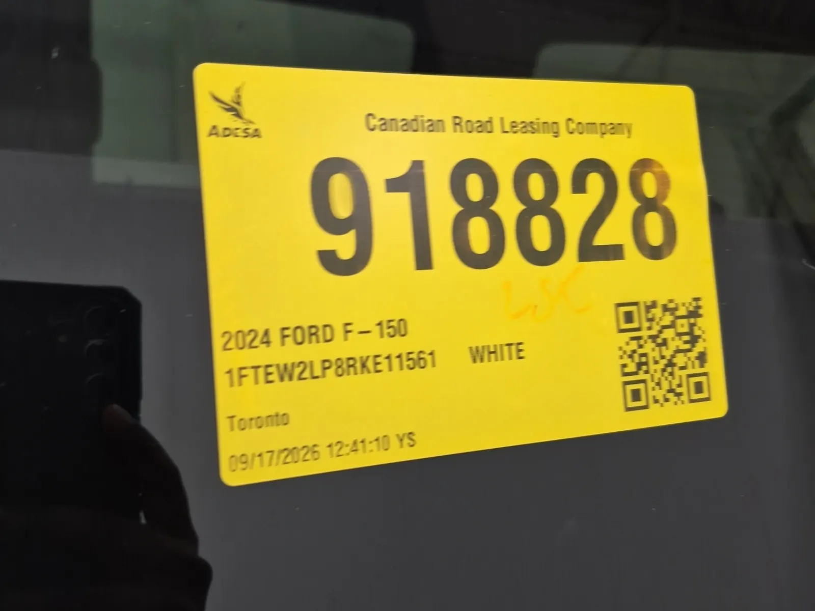 Inventory Label Photo