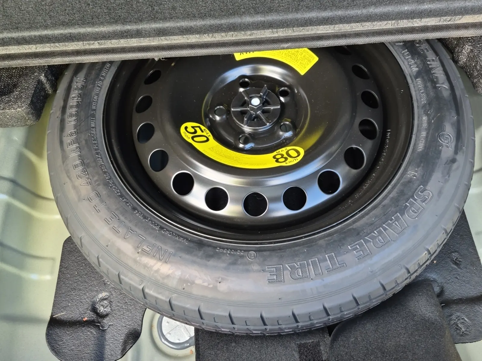 Spare Tire & Wheel Photo