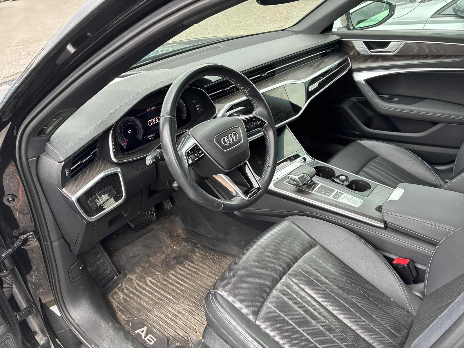 Interior driver side