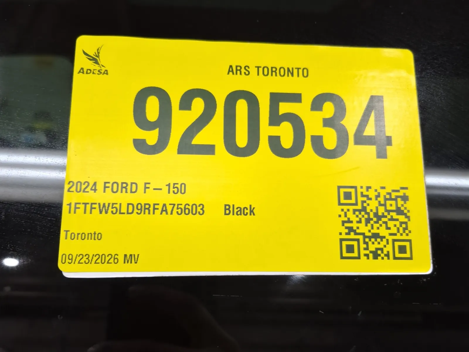 Inventory Label Photo