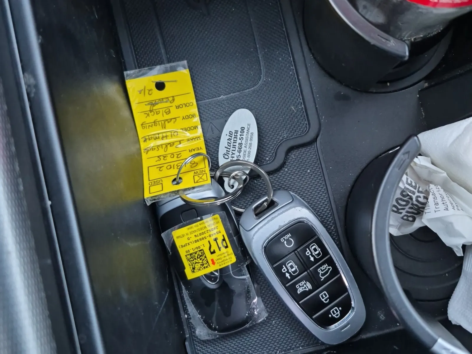 Keys/Fobs/Manual Photo