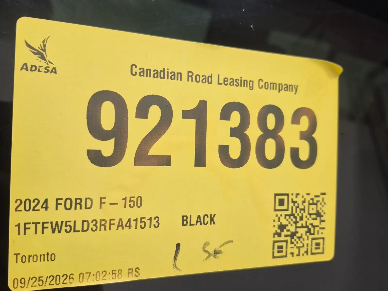 Inventory Label Photo