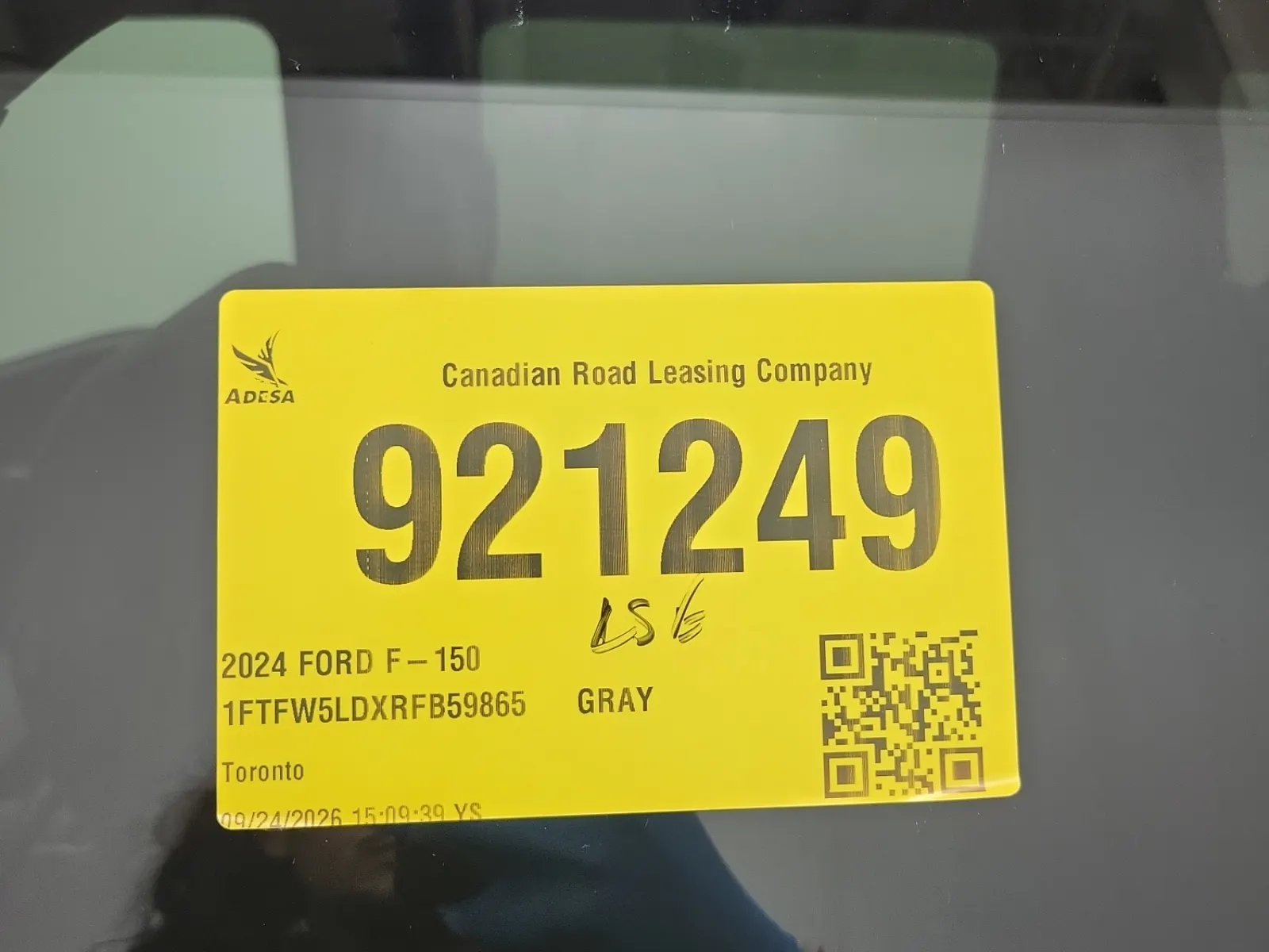 Inventory Label Photo
