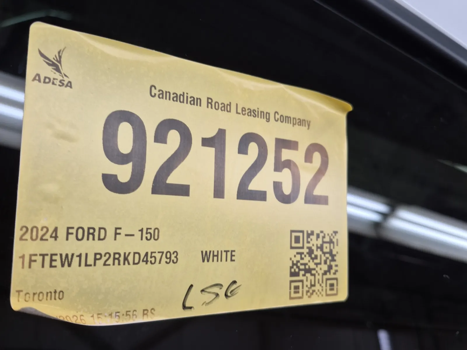 Inventory Label Photo