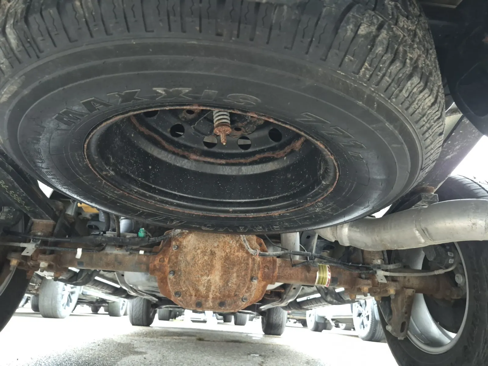 Spare Tire & Wheel Photo