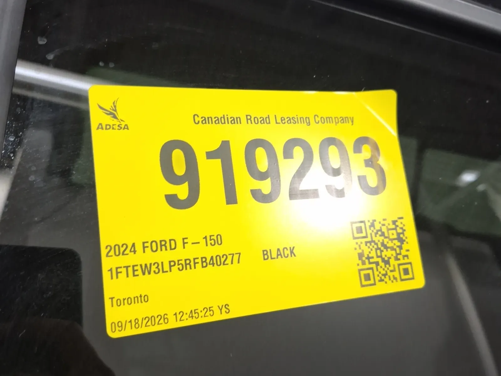 Inventory Label Photo