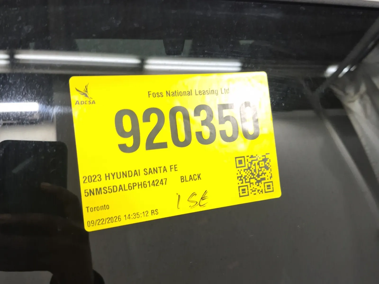 Inventory Label Photo