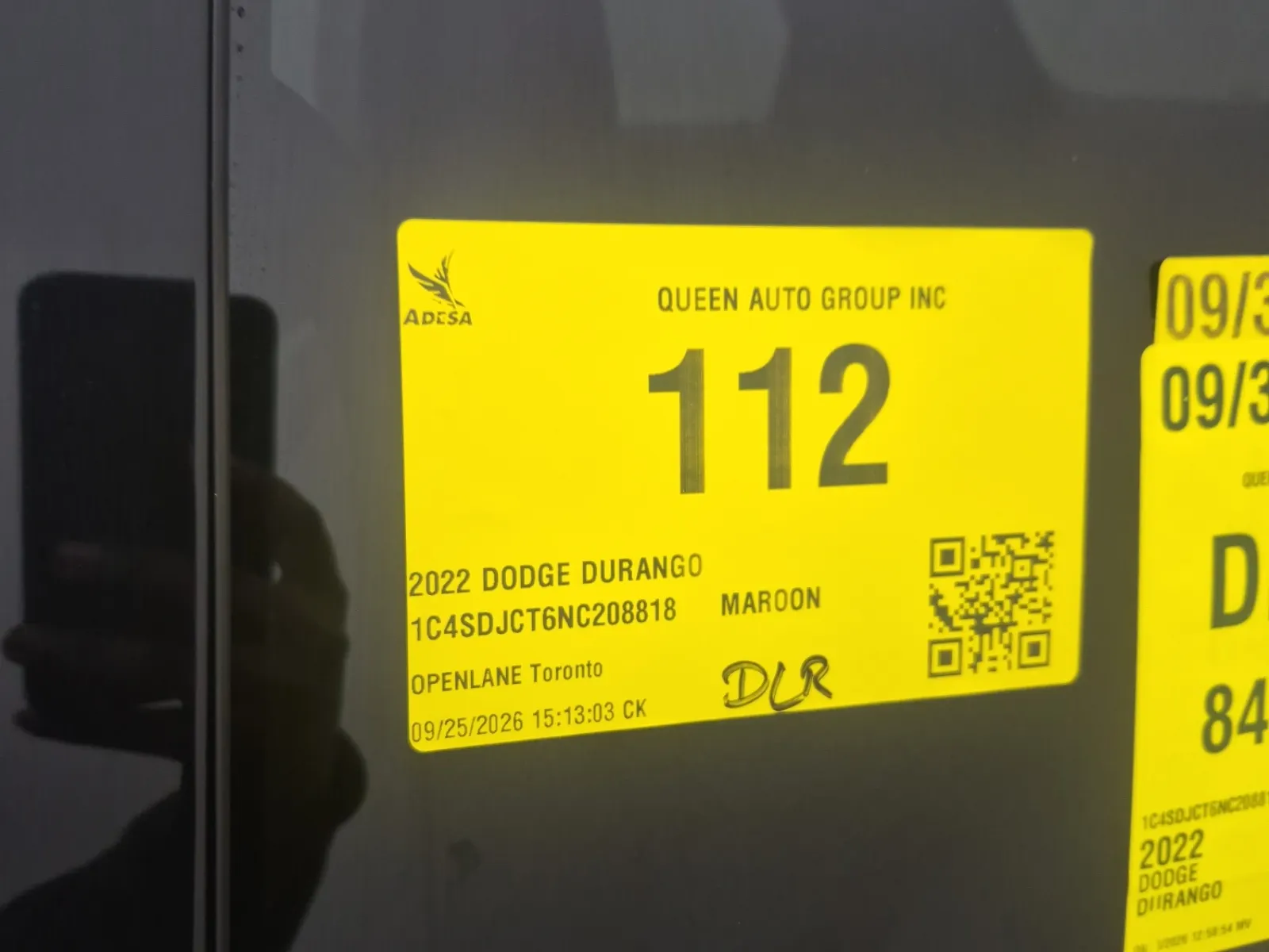 Inventory Label Photo
