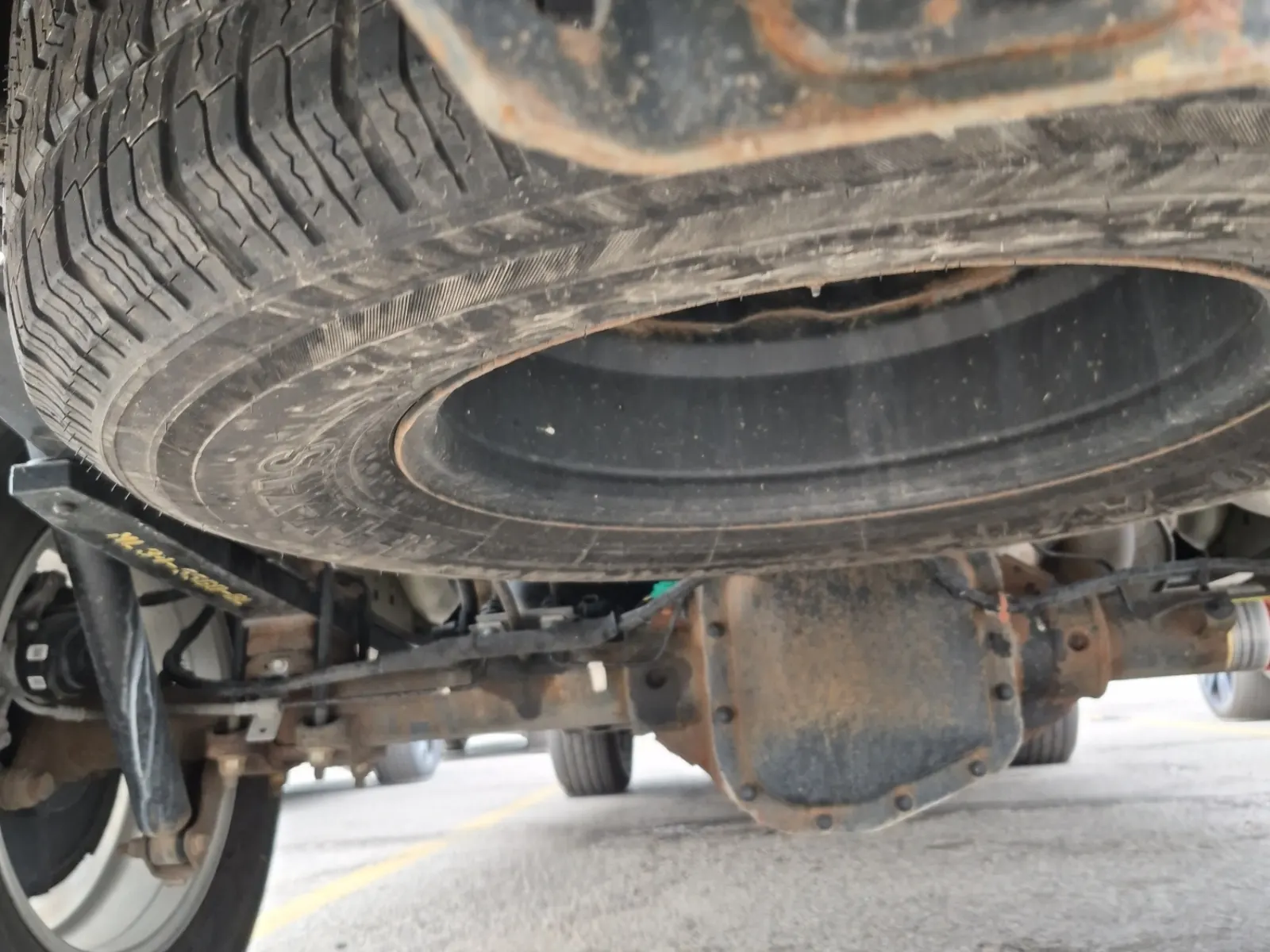 Spare Tire & Wheel Photo